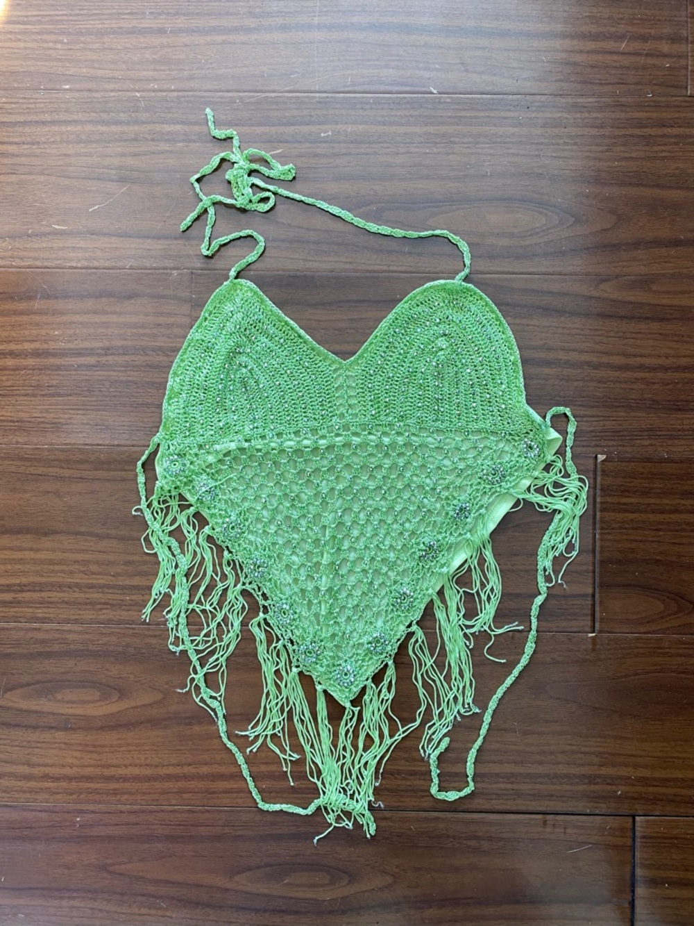 CLUB PARTY GREEN TOP